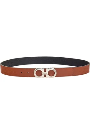 Salvatore Ferragamo Leren riem