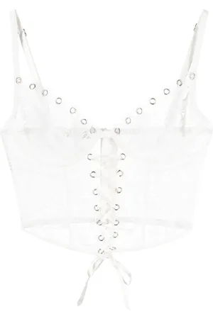 FLEUR DU MAL Bustier verfraaid met ringlets