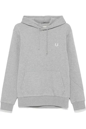 Fred Perry Hoodie met geborduurd logo
