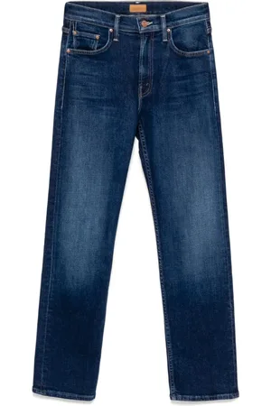 Mother The Mid Rise Rider Flood jeans