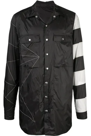 Rick Owens Gestreepte shirtjas