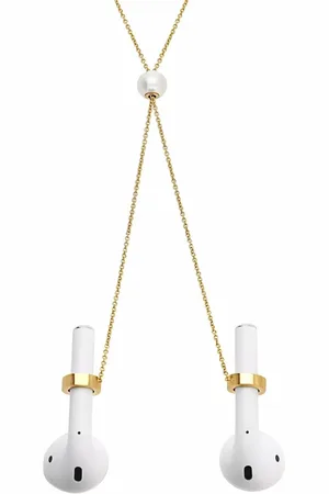 DELFINA DELETTREZ 18kt geelgouden Pearl Sonic halsketting