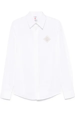 Casablanca Overhemd met geborduurd monogram