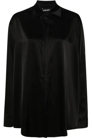 DAVID KOMA Satijnen blouse