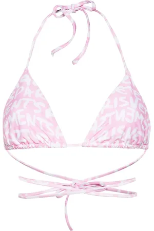 Vetements Bikinitop met logoprint