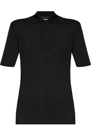 Jil Sander Geribbelde polotop