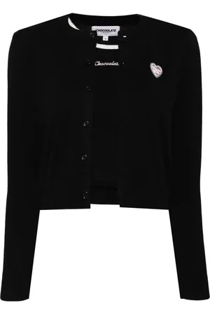 Chocoolate Gebreid vest en top