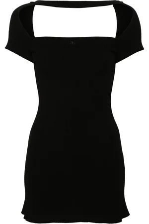Courrèges Ribgebreide mini