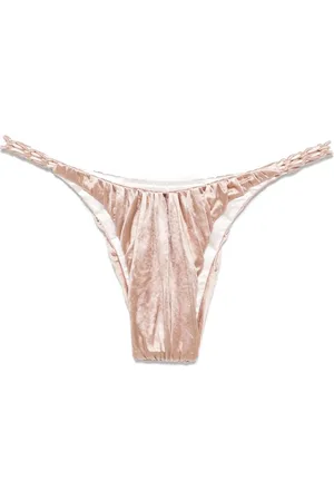 Isa Boulder Bikinislip met gevlochten bandjes