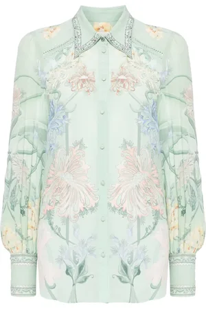 Camilla Blouse met bloemenprint