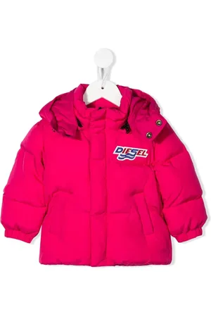 Diesel Donsjack met logopatch