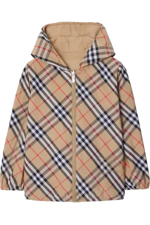 Burberry Omkeerbaar geruit katoenen jack