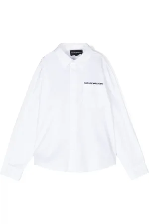Emporio Armani Shirt met geborduurd logo