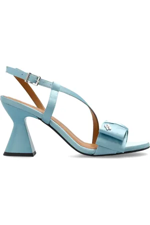 Ganni 95 mm sandalen met strikdetail