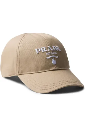 Prada Drill katoenen honkbalpet met logo