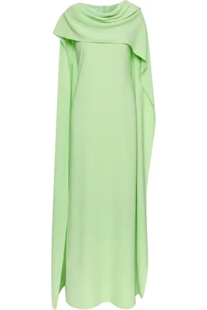 Oscar de la Renta Gedrapeerde Georgette tuniek