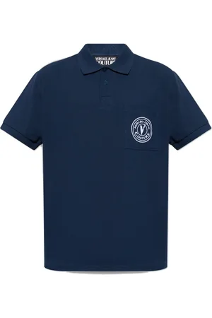 VERSACE Poloshirt met geborduurd logo