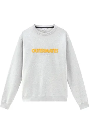 Woolrich Katoenen sweater met geborduurd logo