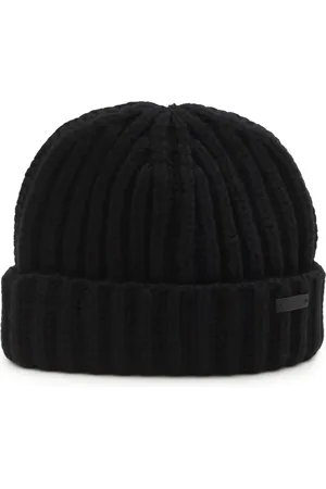Saint Laurent Geribbelde muts