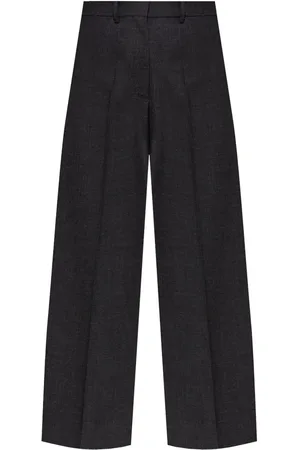 Givenchy Wollen broek met wijde pijpen