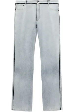 Maison Margiela Contrasterendste Straight broek