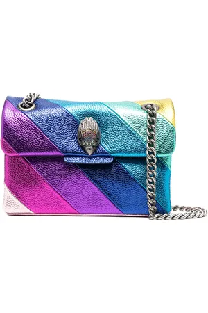 Kurt Geiger Kensington gestreepte crossbodytas
