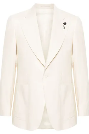 LARDINI Blazer met enkele rij knopen
