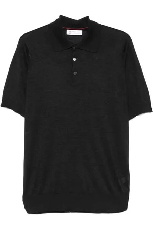 Brunello Cucinelli Fijngebreid poloshirt