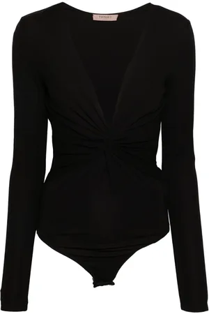 Twin-Set Geplooide body met V