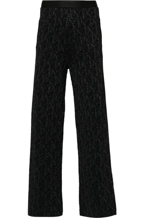 Palm Angels Gebreide flared broek