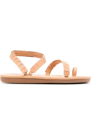 Ancient Greek Sandals Aspida leren sandalen