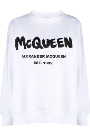 Alexander McQueen Sweater met logoprint