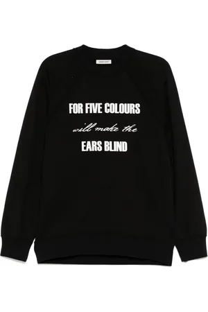 UNDERCOVER Sweater met tekst