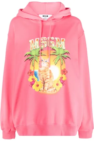 Msgm Hoodie met grafische print
