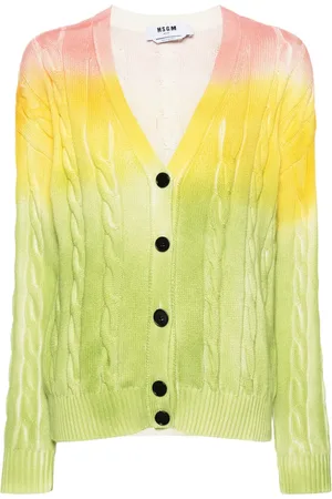 Msgm Kabelgebreid vest