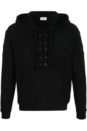 Saint Laurent Hoodie met veters