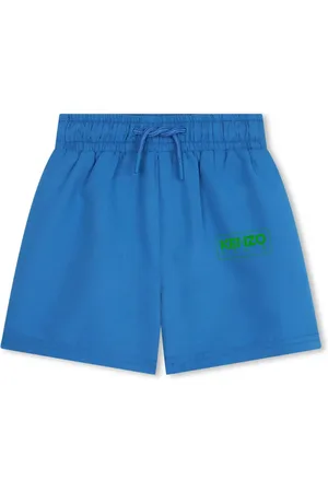 Kenzo Zwembroek met logoprint en trekkoord