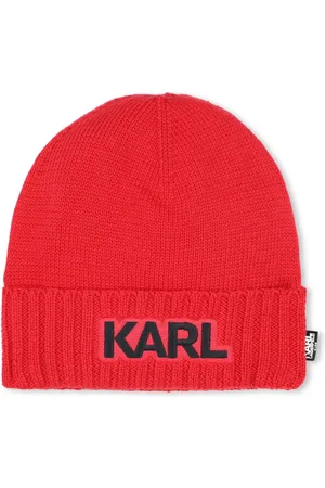 Karl Lagerfeld Muts met geborduurd logo