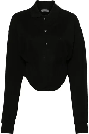 MUGLER Poloshirt met korset
