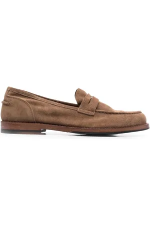 ALBERTO FASCIANI Zoe suède loafers