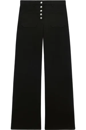 Courrèges Jeans met wijde pijpen