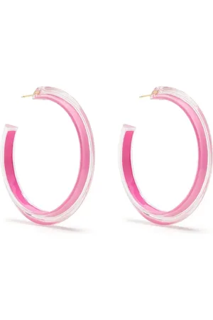 ALISON LOU Medium Jelly Hoop oorringen