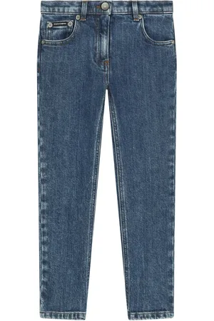 Dolce & Gabbana Jeans met logoplakkaat