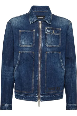 Dsquared2 Denim jack met rits
