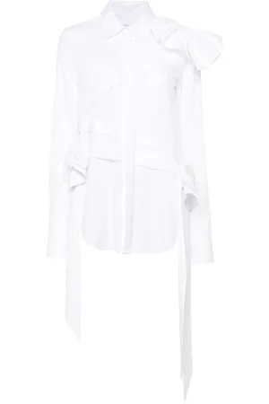Viktor & Rolf Gedrapeerde blouse met strik