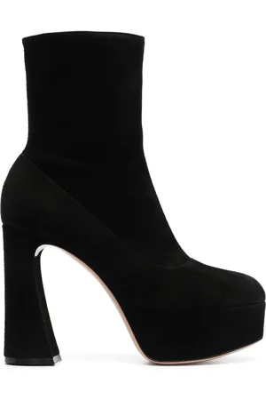 Gianvito Rossi Riccam laarzen met plateauzool