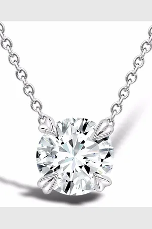 Pragnell 18kt witgouden Windsor halsketting met diamant