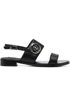 Liu Jo Erin slingback sandalen met logoplakkaat