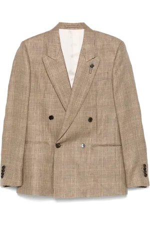 LARDINI Geruite blazer