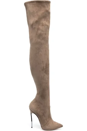 Casadei Blade suède enkellaarzen